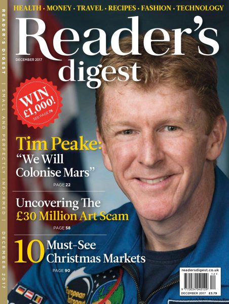 【英国版】Reader’s Digest（读者文摘） 2017年12月