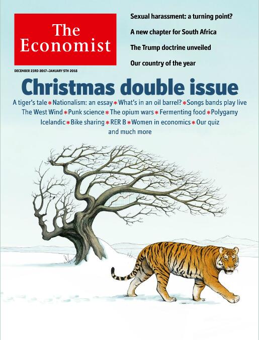 The Economist（经济学人） 2017年12月23日（含PDF+音频+Kindle版）