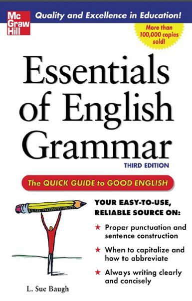 Essentials of English Grammar A Quick Guide To Good English