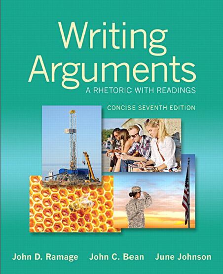 Writing Arguments: A Rhetoric with Readings, Concise Edition, MLA Update Edition (7th Edition)