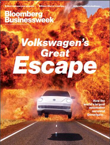 彭博商业周刊（Bloomberg Businessweek）2018年4月2日