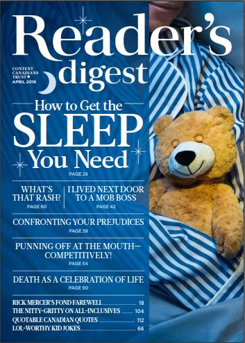 【加拿大版】读者文摘（Reader’s Digest）2018年4月