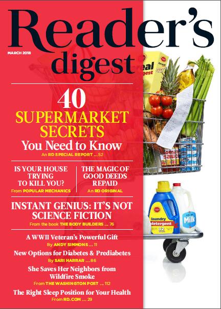 【美国版】读者文摘（Reader’s Digest）2018年3月