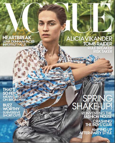 【美国版】服饰与美容（Vogue）2018年3月