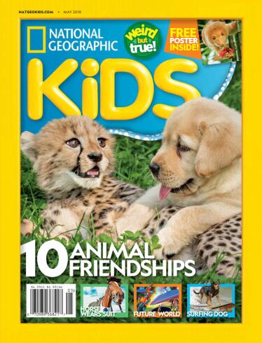 【少儿版】美国国家地理（National Geographic Kids）2018年5月