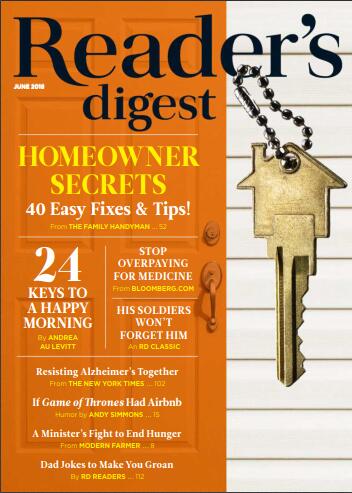 【美国版】读者文摘（Reader’s Digest）2018年6月