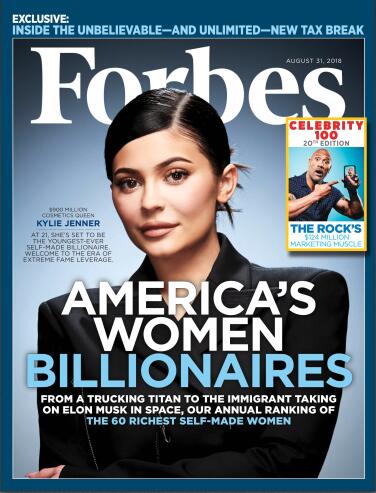【美国版】福布斯（Forbes）2018年8月31日