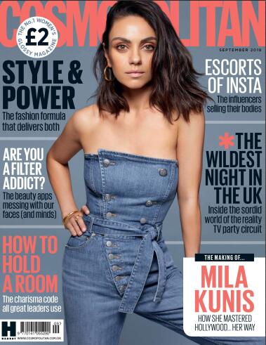 【英国版】时尚（Cosmopolitan）2018年9月
