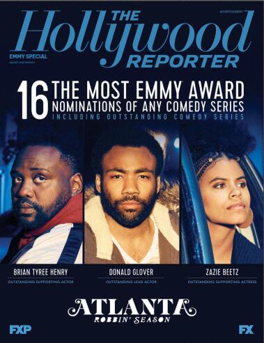 好莱坞报道（The Hollywood Reporter）2018年8月 Emmys 2