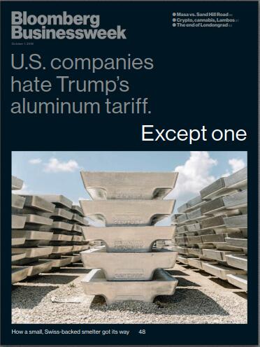 【美国版】彭博商业周刊（Bloomberg Businessweek）2018年10月1日