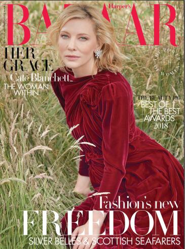 【英国版】Harper’s Bazaar（时尚芭莎）2018年10月