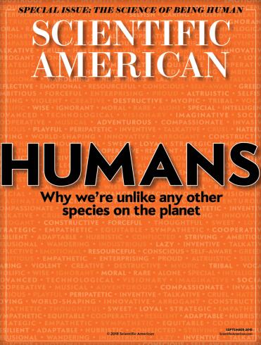 科学美国人（Scientific American）2018年9月