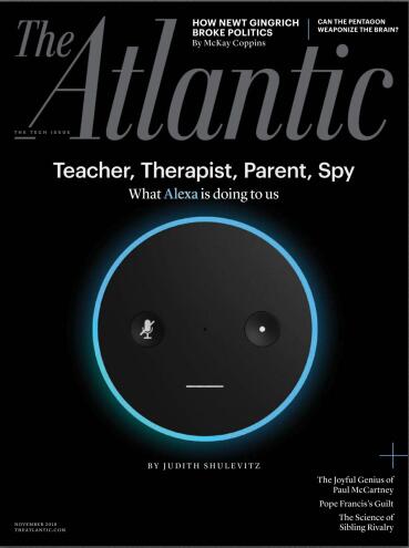 大西洋月刊（The Atlantic）2018年11月
