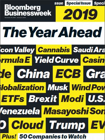 【美国版】彭博商业周刊（Bloomberg Businessweek）2018年11月19日-2019年1月6日