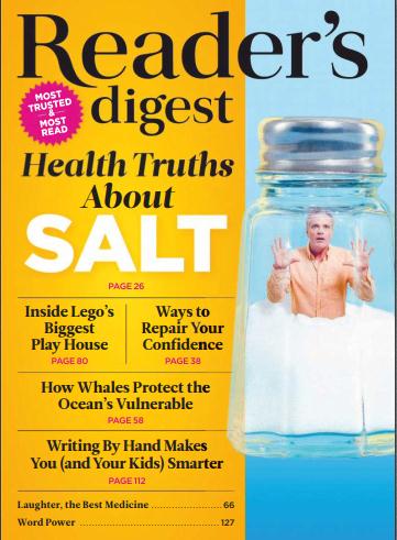 【澳大利亚版】读者文摘（Reader’s Digest）2018年11月