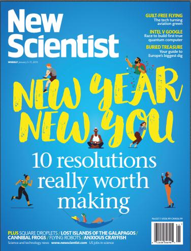 新科学家（New Scientist）2019年1月5日