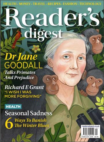 【英国版】读者文摘（Reader’s Digest）2019年2月