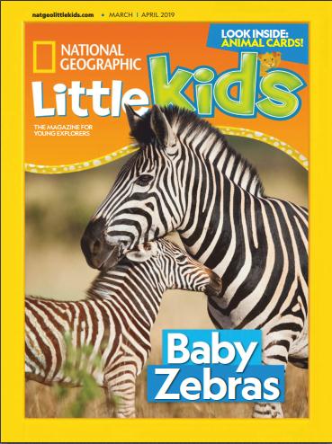 【幼儿版】美国国家地理（National Geographic Little Kids）2019年3-4月合刊