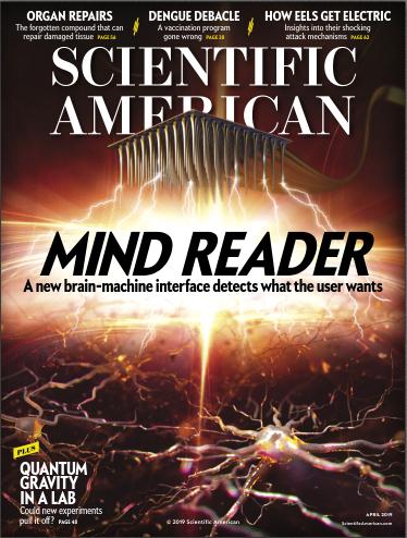 科学美国人（Scientific American）2019年4月