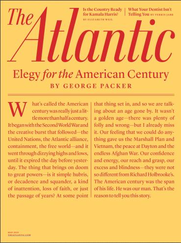 大西洋月刊（The Atlantic）2019年5月