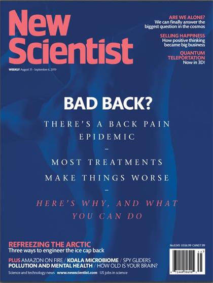 新科学家（New Scientist）2019年8月31日