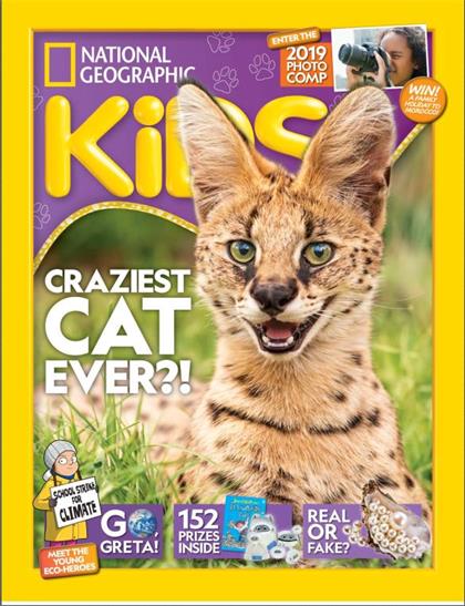 【英国版】美国国家地理少儿版（National Geographic Kids）2019年10月