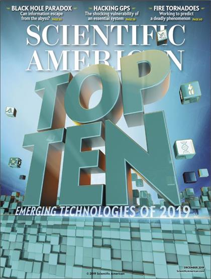 科学美国人（Scientific American）2019年12月