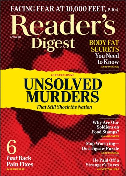 【美国版】Reader’s Digest（读者文摘）2020年4月