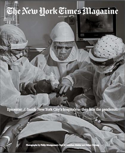 纽约时报杂志（The New York Times Magazine）2020年4月19日