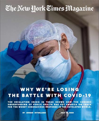 纽约时报杂志（The New York Times Magazine）2020年7月19日