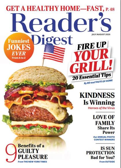 【美国版】Reader’s Digest（读者文摘）2020年7-8月