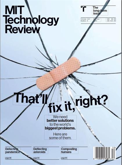 麻省理工科技评论（MIT Technology Review）2020年11-12月合刊