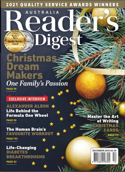 【澳洲版】读者文摘（Reader’s Digest）2020年12月