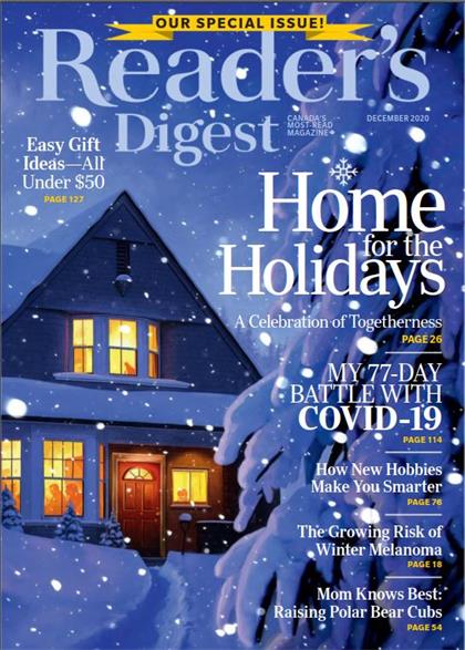 【加拿大版】读者文摘（Reader’s Digest）2020年11月
