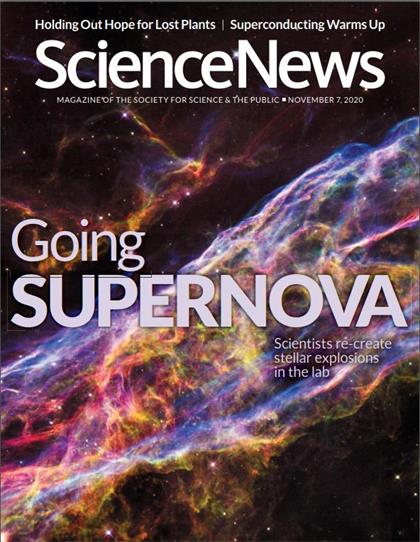 科学新闻（ScienceNews）2020年11月7日