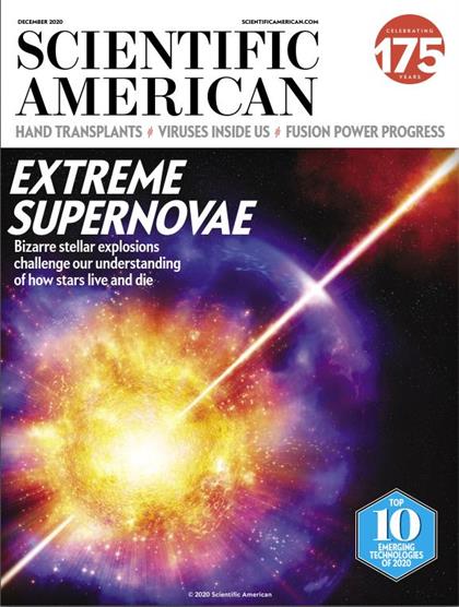科学美国人（Scientific American）2020年12月