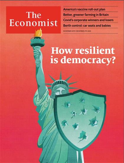 经济学人（The Economist）2020年11月28日（PDF版+音频+Kindle版）
