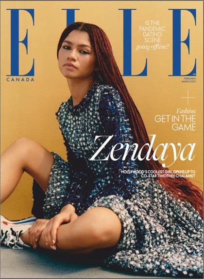 【加拿大版】世界时装之苑（ELLE）2021年2月