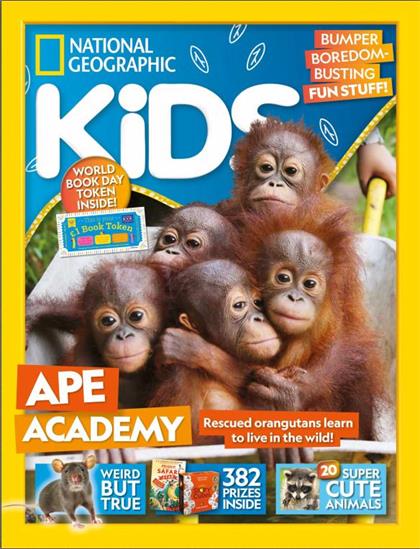 【英国版】美国国家地理少儿版（National Geographic Kids）2021年3月