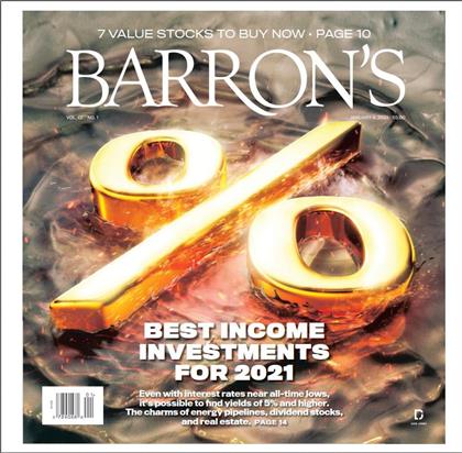 巴伦周刊（Barron’s）2021年1月4日