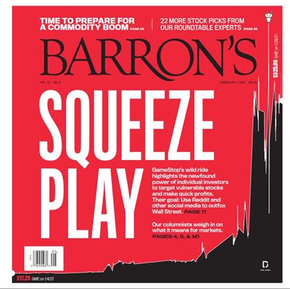 巴伦周刊（Barron’s）2021年2月1日