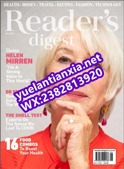 【英国版】读者文摘（Readers Digest）2021年5月