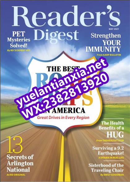 【美国版】Readers Digest（读者文摘）2021年5月