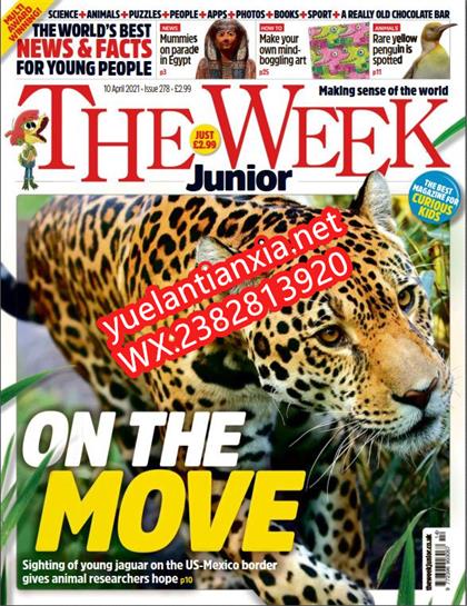 【英国版】周刊报道青少年版（The Week Junior）2021年4月10日
