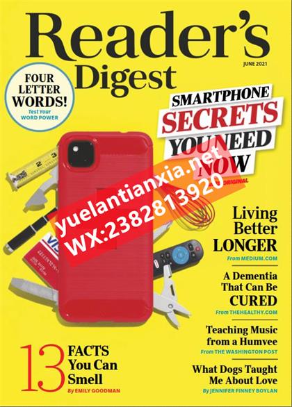 【德国版】读者文摘（Readers Digest）2021年6月