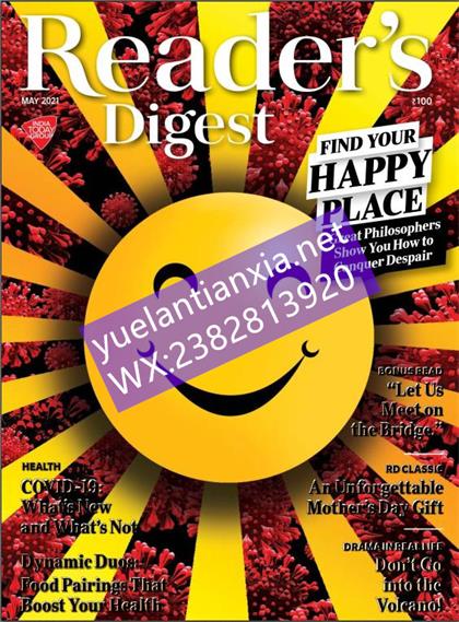 【印度版】读者文摘（Readers Digest）2021年5月