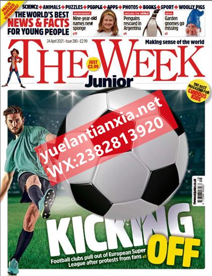 【英国版】周刊报道青少年版（The Week Junior）2021年4月24日