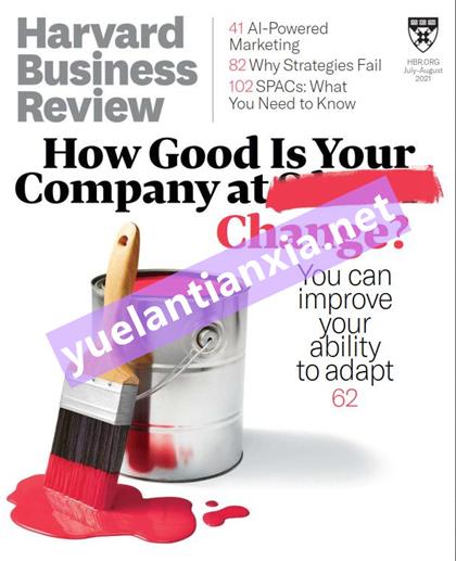 哈佛商业评论（Harvard Business Review）2021年7-8月合刊