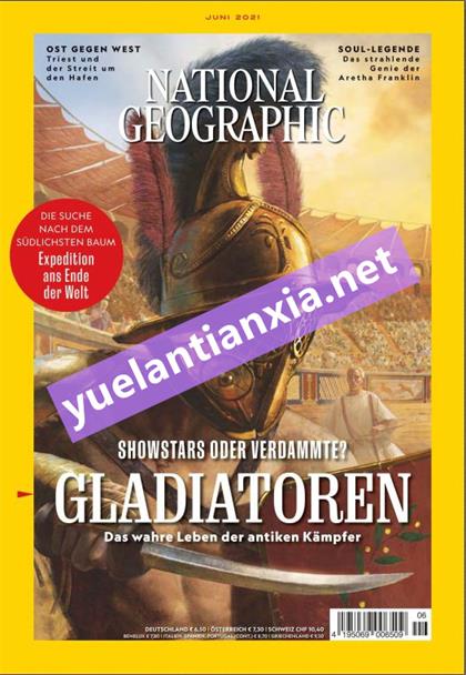 【德国版】美国国家地理（National Geographic）2021年6月