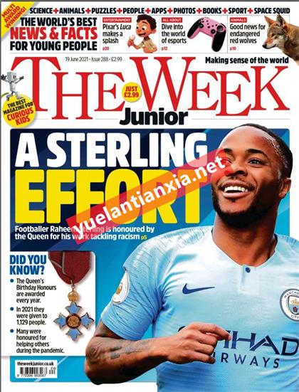 【英国版】周刊报道青少年版（The Week Junior）2021年6月19日